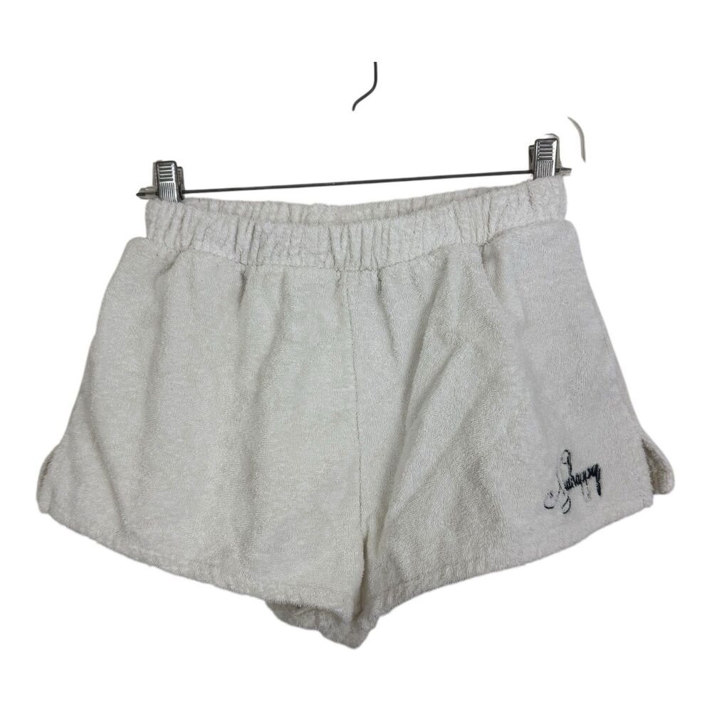 Madhappy Cream Terry Cloth Lounge Shorts